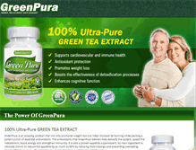 Tablet Screenshot of greenpura.com